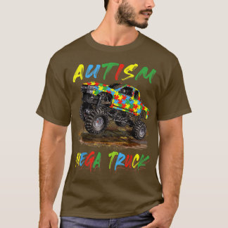 Autismus Mega Truck Männer Frauen Kinder Witzige A T-Shirt