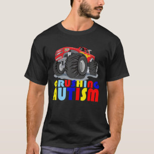 Autismus Mega Truck zerstörende Autismus für Männe T-Shirt