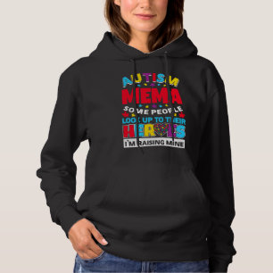 Autismus Mema Menschen schauen ihre Helden auf und Hoodie