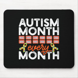 Autismus Monat Monat Monat Monat Behinderung Bewus Mousepad