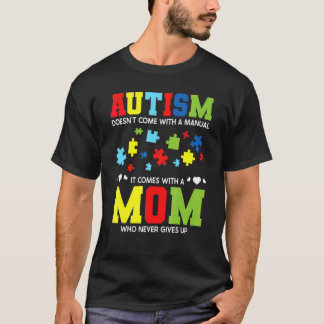 Autismus-Mutter-Bewusstsein Für autistische Kinder T-Shirt