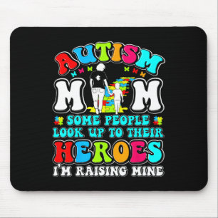 Autismus-Mutter erzieht Helden Mutter-Sohn-Autismu Mousepad