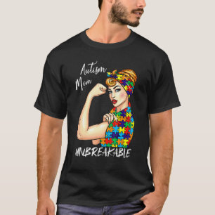 Autismus-Mutter Unzerbrechliche Welt Autismus-Bewu T-Shirt