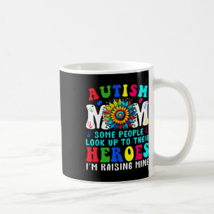 Autismus-Mutter zieht Held Sonnenblume Für Frauen  Kaffeetasse