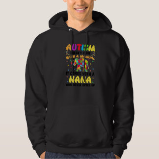 Autismus Nana kommt nicht mit einer manuellen Auti Hoodie