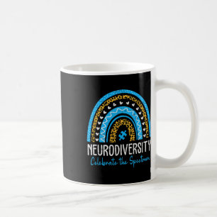 Autismus Neurovielfalt Spektrum Asd Adhd Rainbow L Kaffeetasse