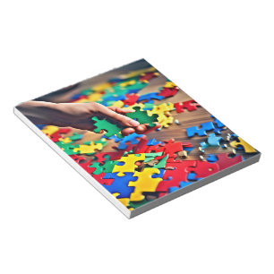 Autismus Notepad Notizblock