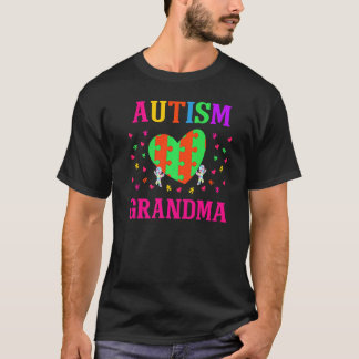 Autismus Oma Nana Mimi Großmutter Autistisch Akzep T-Shirt