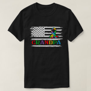 Autismus-Opa, Autismus-Bewusstsein T-Shirt