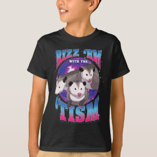 Autismus Opossum Liebhaber Geschenk Rizz Em Mit De T-Shirt