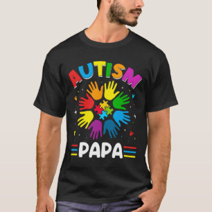 Autismus Papa Liebe Autismus Sensibilisierung Fami T-Shirt