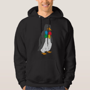Autismus Pinguin Puzzle Niedliche ASD Sensibilität Hoodie