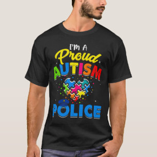 Autismus Polizei Autismus Bewusstsein Akzeptanz Li T-Shirt