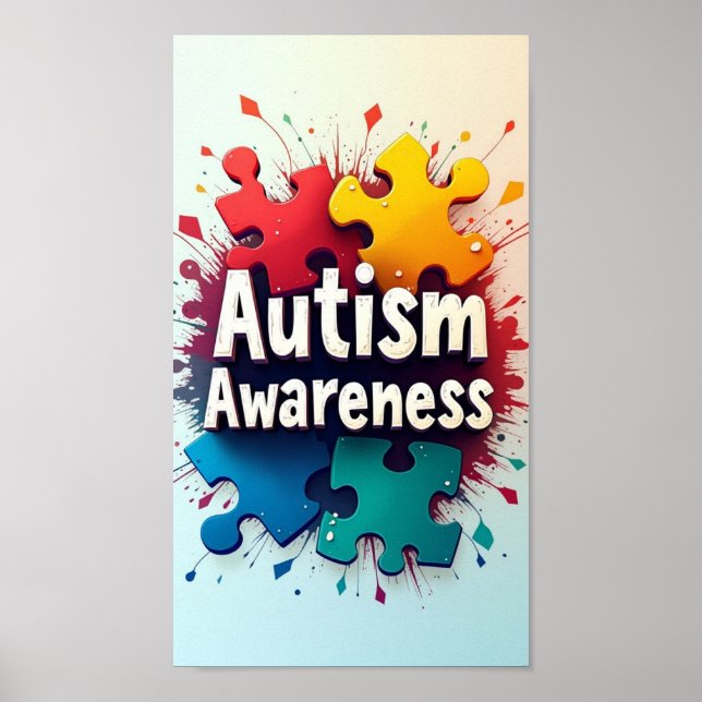 Autismus Poster (Vorne)