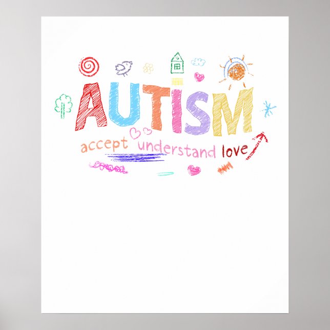 Autismus Poster (Vorne)