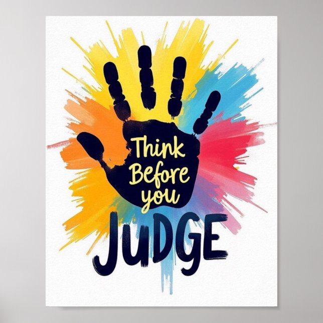 Autismus Poster (Vorne)