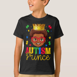 Autismus Prinz Autismus-Bewusstseins-Puzzles Autis T-Shirt