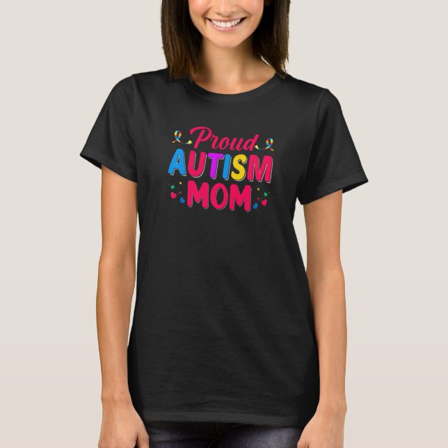 Autismus Proud Mama Kinder Autismus Schwester Boys T-Shirt (Vorderseite)