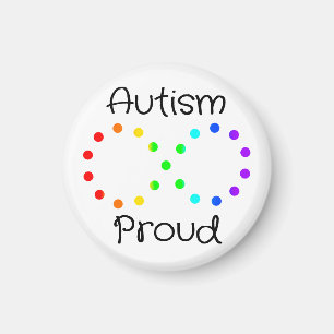 Autismus Proud Neurodiverser Akzeptanzschleim Magnet