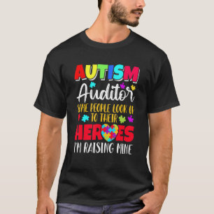 Autismus Prüfer einige Menschen suchen nach ihren T-Shirt