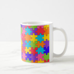 Autismus-Puzzle Kaffeetasse