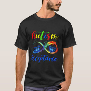 Autismus Rot Statt Unendlichkeit Akzeptanz Schmett T-Shirt