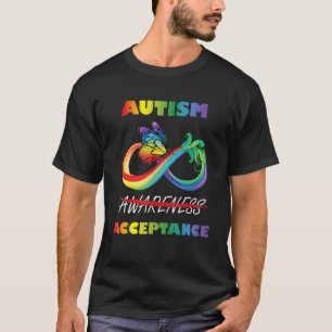 Autismus Rot statt Unendlichkeit Akzeptanz Schmett T-Shirt