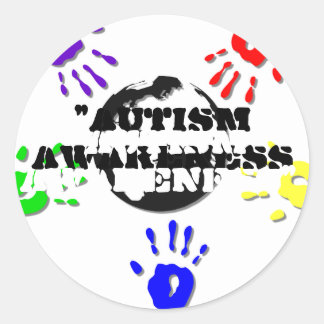 Autismus Round Stickers