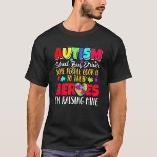 Autismus School Bus Fahrer einige Leute schauen au T-Shirt