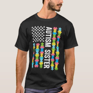 Autismus Schwester Bewusstsein Ich bin eine stolze T-Shirt