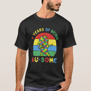 Autismus Sensibilisierung Abfall Phantastisch 7 Ja T-Shirt