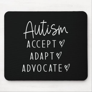 Autismus Sensibilisierung für Autismus Akzeptieren Mousepad