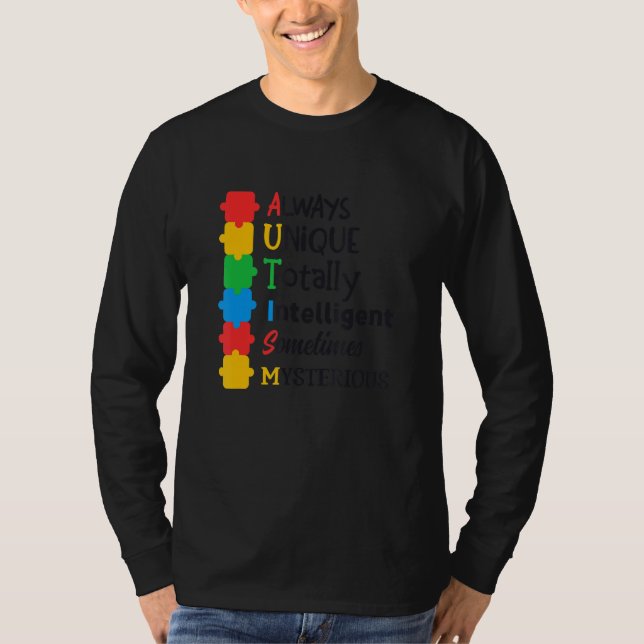 Autismus Sensibilisierung für Autismus Kids für Ma T-Shirt (Vorderseite)