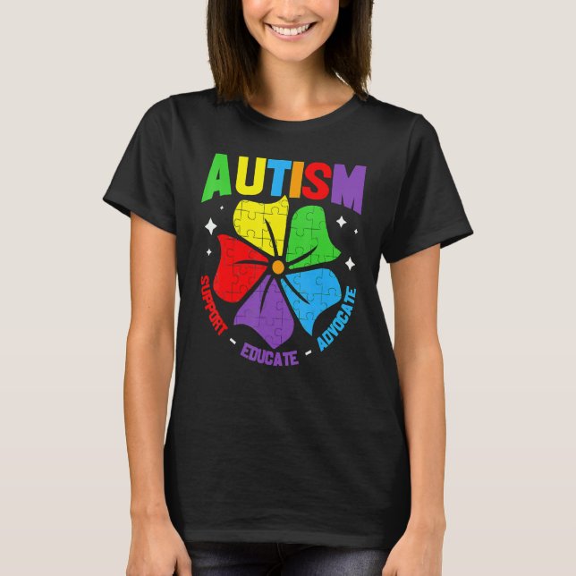 Autismus Sensibilisierung für Autismus Kids für Ma T-Shirt (Vorderseite)