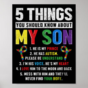 Autismus Sensibilisierung für Autistische Kinder S Poster
