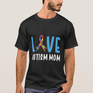 Autismus Sensibilisierung Liebe Autismus Mama Mutt T-Shirt