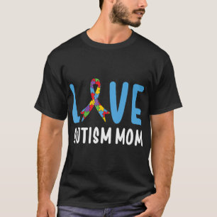 Autismus Sensibilisierung Liebe Autismus Mama Mutt T-Shirt