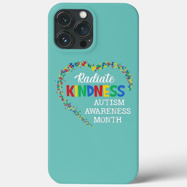 Autismus Sensibilisierung Special Ed Teacher Radia Case-Mate iPhone Hülle (Rückseite)