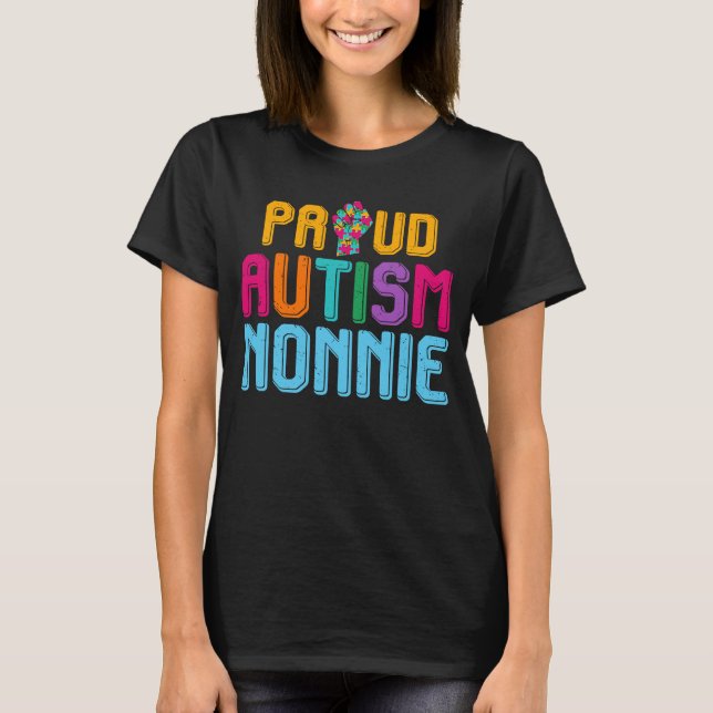 Autismus Sensibilitätstag Übereinstimmung Familie  T-Shirt (Vorderseite)
