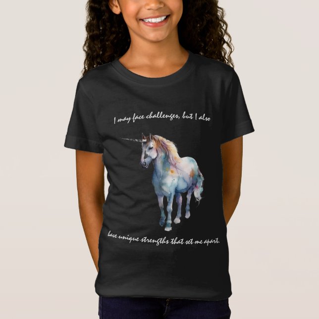 Autismus-Shirt - Einzigartige Stärken T-Shirt (Vorderseite)