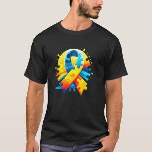 Autismus-Shirt Frauen Männer Respekt Liebe Unterst T-Shirt