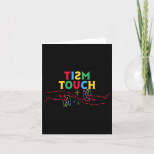 Autismus Shirt Funny Tism Touch Autistische Meme A Karte