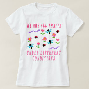 Autismus-Shirt, Wir denken alle anders, Sonderpäda T-Shirt