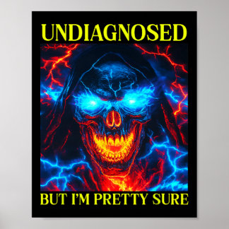 Autismus-Skelett-Meme 1 Poster