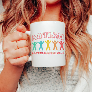 Autismus Spätdiagnose-Club, Lustige Neurodiversitä Kaffeetasse