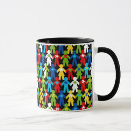 Autismus Spectrum Awareness Puzzle Kaffee Cup Tass Tasse