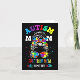 Autismus Spectrum Mama Unendliche Liebe Autismus B Karte
