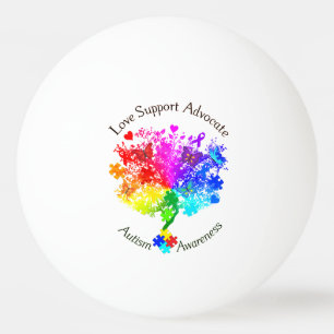 Autismus Spectrum Tree Tischtennisball