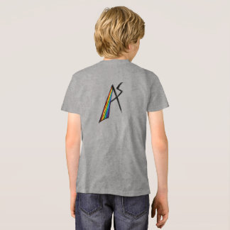 Autismus-Spektrum AS Symbol | Moderne Regenbogen-K Tri-Blend Shirt