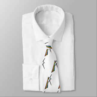 Autismus-Spektrum AS-Symbol | Moderner Regenbogen Krawatte